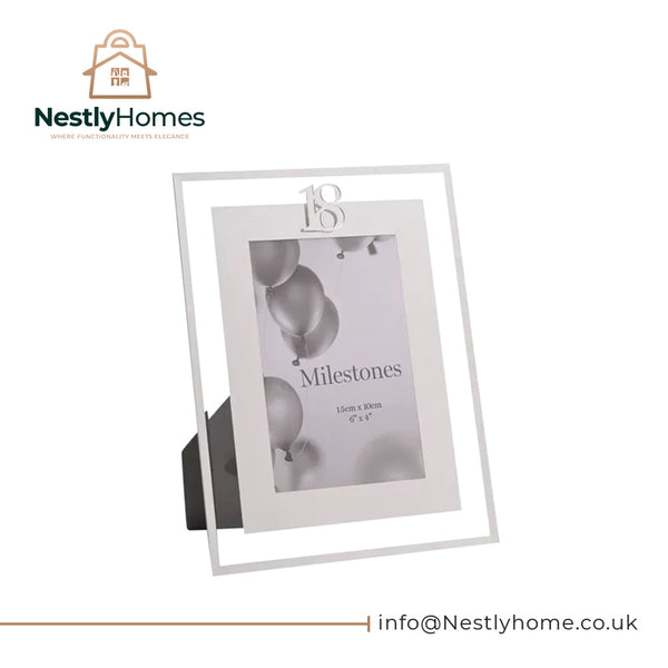 Milestones Mirror Border Frame 4" X 6" - 18
