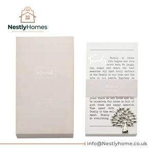 Moments Standing Plaque - Family
