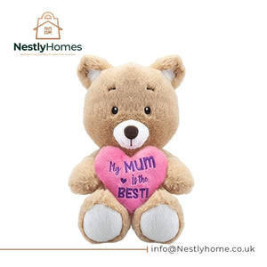 Mother's Day Bear with Heart 30cm
