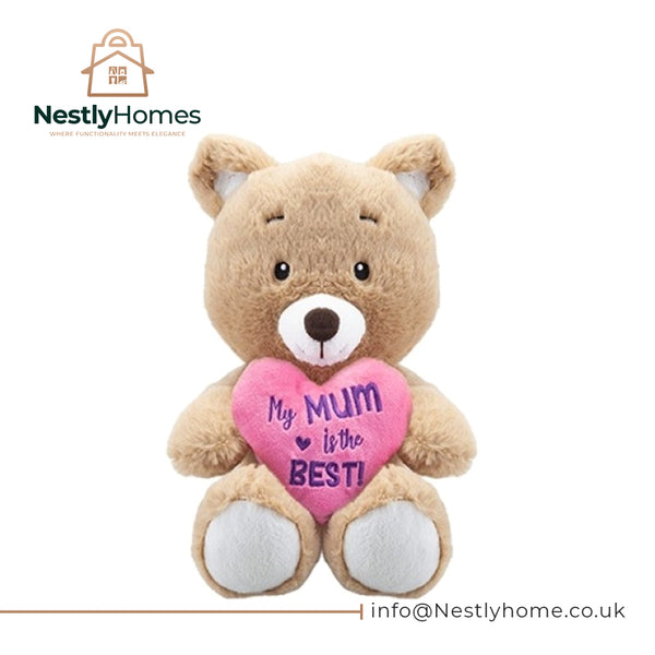 Mother's Day Bear with Heart 30cm