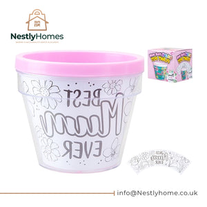 Mother's Day Colour Your Own Plant Pot