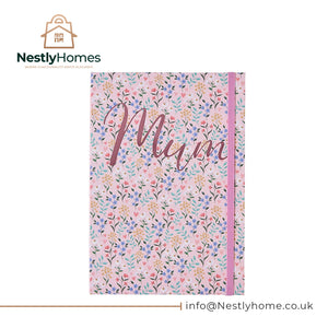Mothers Day Ditsy Floral Notebook A5