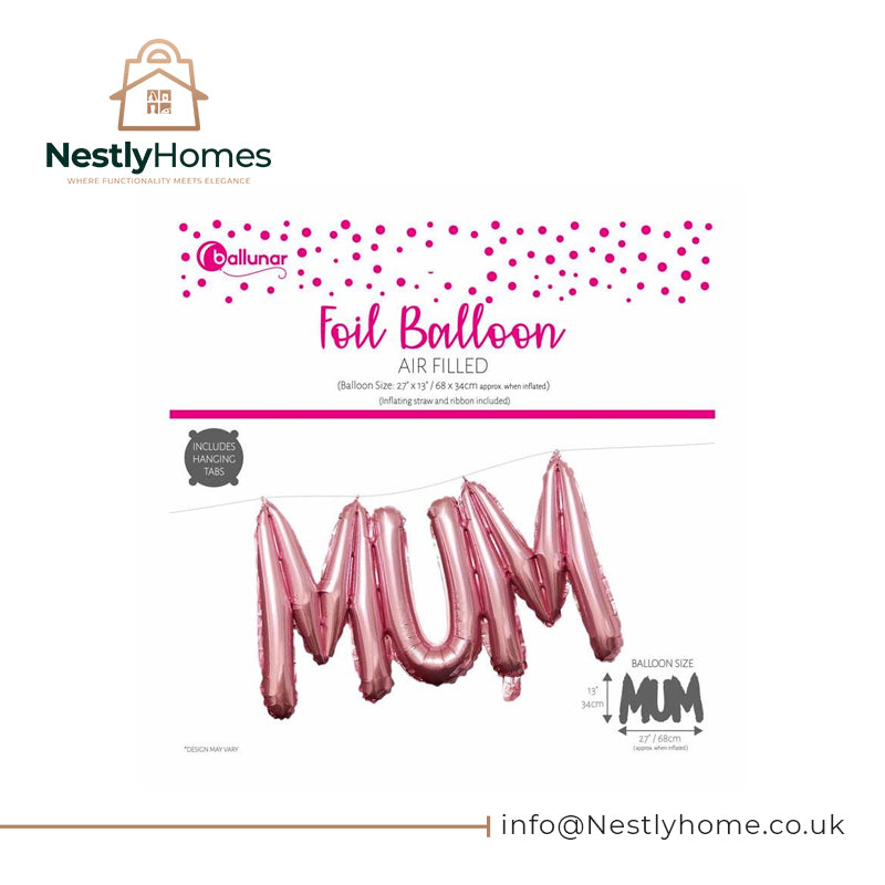 Mother's Day Foil Balloon Pink