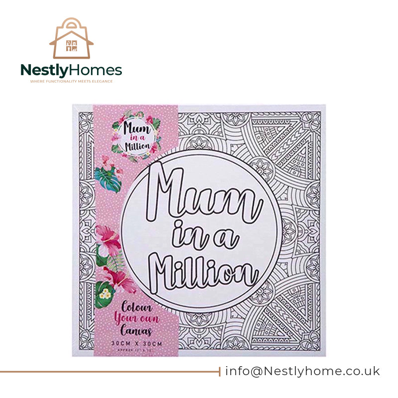 Mother's Day Mum in a Million Canvas