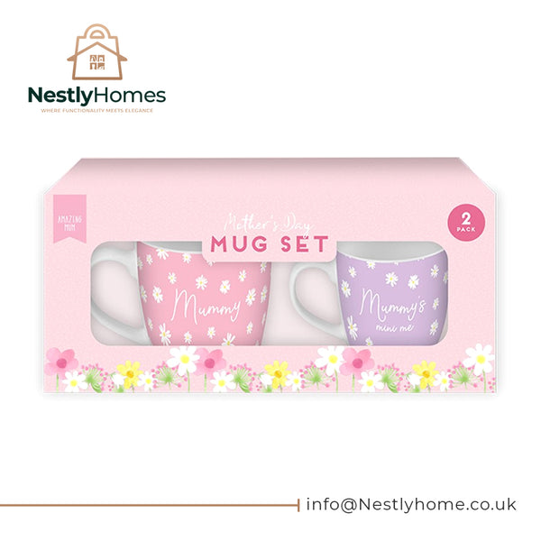 Mothers Day Mummy and Mini Mug Set