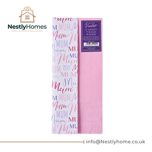 Mothers Day Printed Tissue Mum 4 Pack