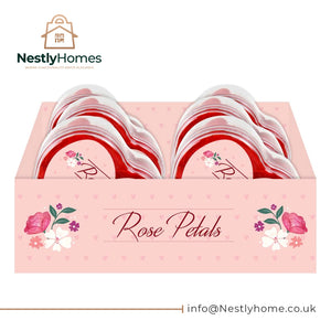 Mothers Day Red Rose Petals in Acetate Box