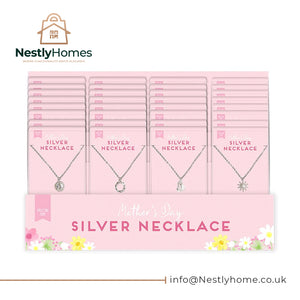 Mothers Day Silver Necklace