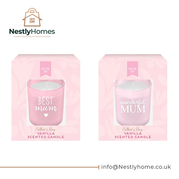 Mothers Day Vanilla Scented Candle