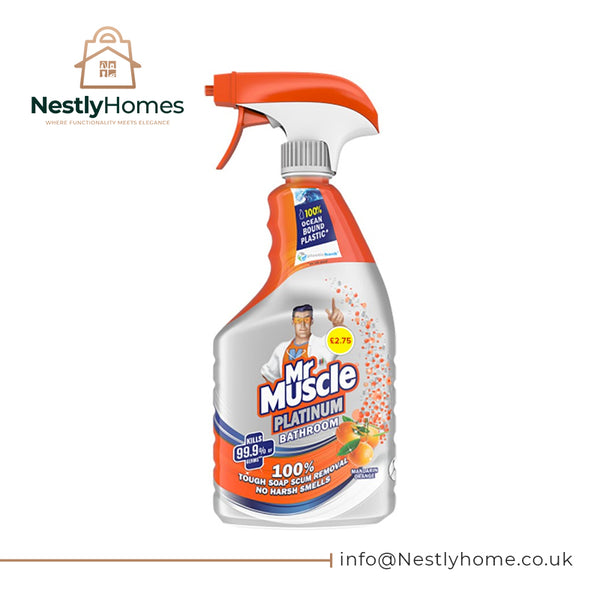 Mr Muscle Platinum Bathroom Spray 750ml  (PM £2.75)