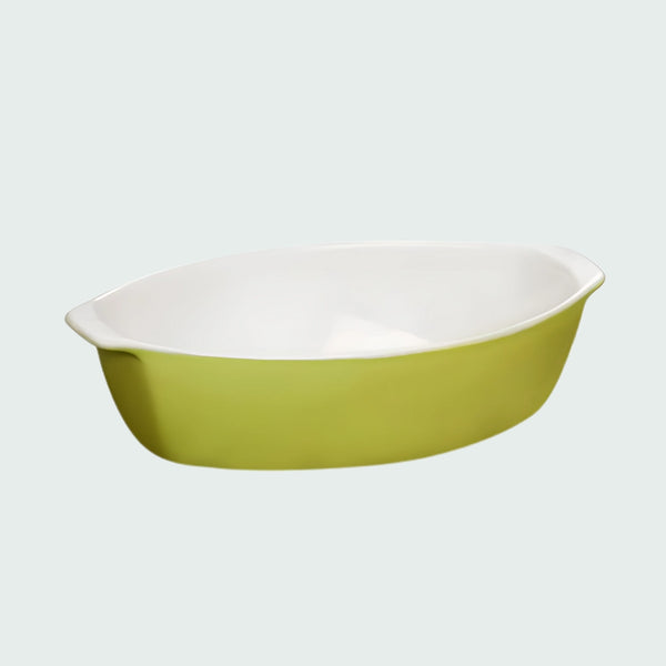Oven Love Baking Dish Oval Lime Green 0.9L