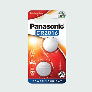 PANASONIC BATTERIES 2PC CR2016