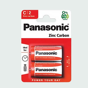 Panasonic Batteries R14 C