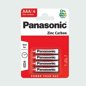 Panasonic Batteries Ro3 Aaa 4S
