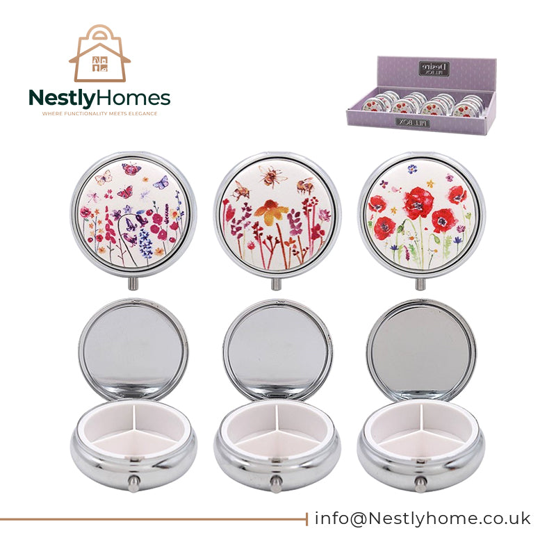 Pill Box 3 Assorted