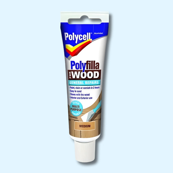 Polycell Polyfilla Wood Gen/Rep Med Tube 75Gm