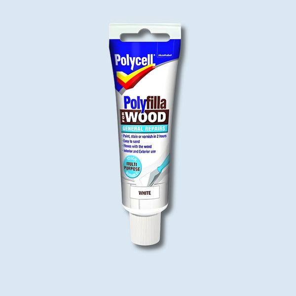 Polycell Polyfilla Wood Gen/White Tube 75Gm