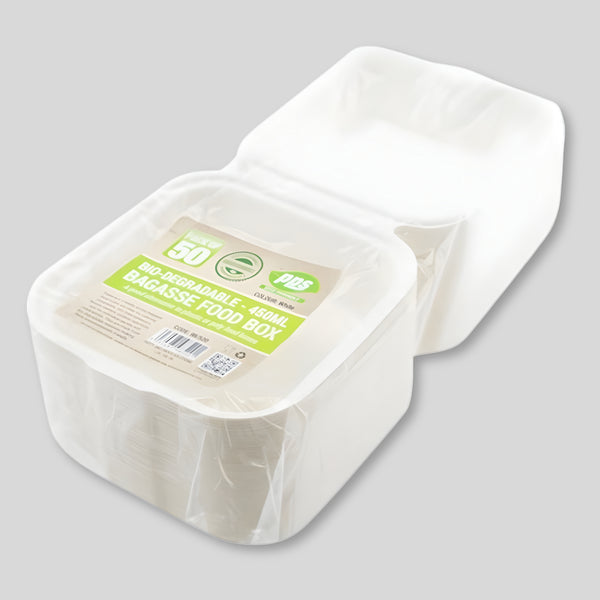 Pps Bagasse Food 50 Box 450Ml