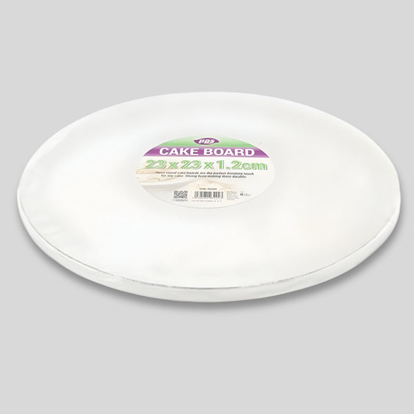 Pps Cake Board Round 9 Inch Pk5