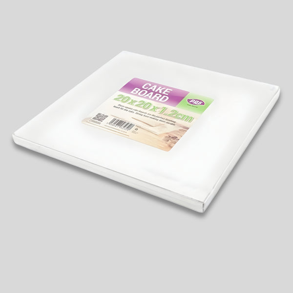Pps Cake Board Square 8 Inch Pk5