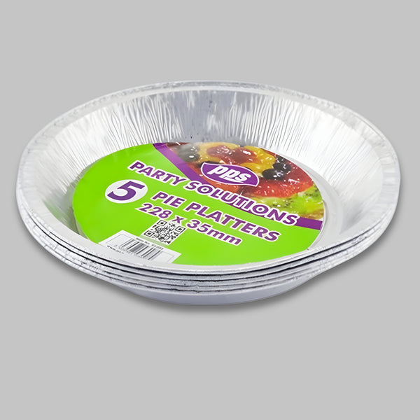 Pps Foil Pie 4 Platters Round