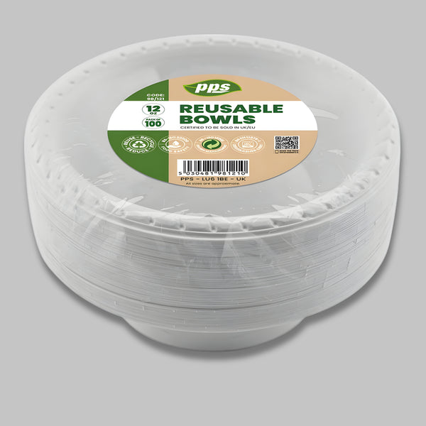 Pps Plastic 100 Bowls