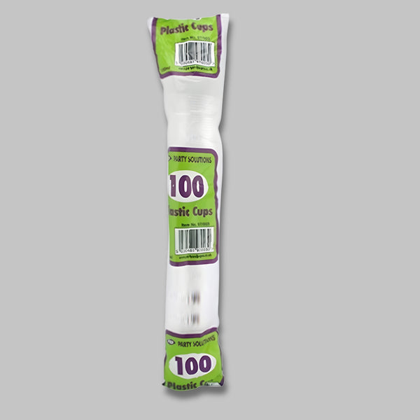 Pps Plastic 100 Drink Cups Clear 180Ml