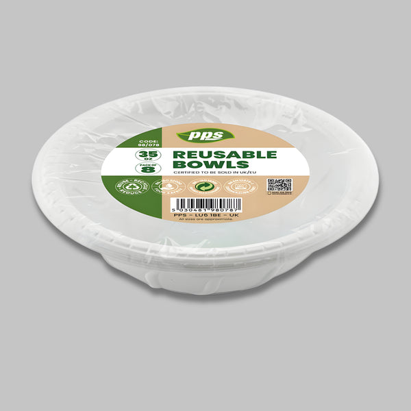 Pps Plastic Salad 10 Bowls 35Oz