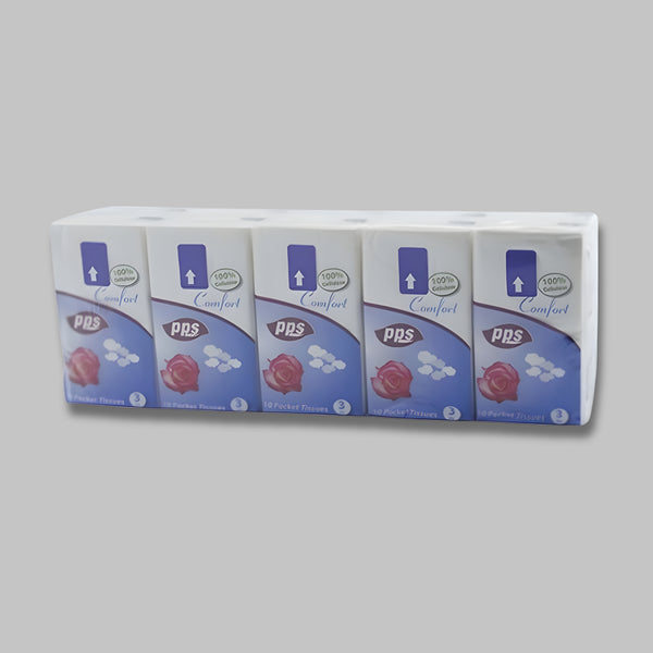 Pps Pocket Tissues 3Ply 10S Pk10