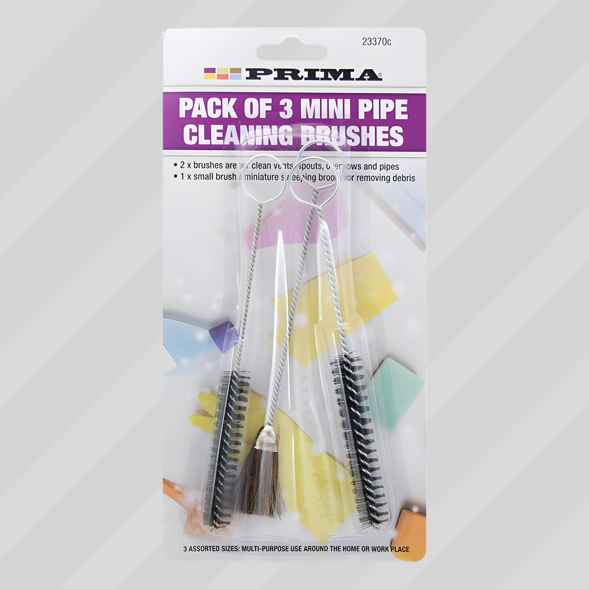 Prima 3Pk Mini Pipe Cleaning Brushes