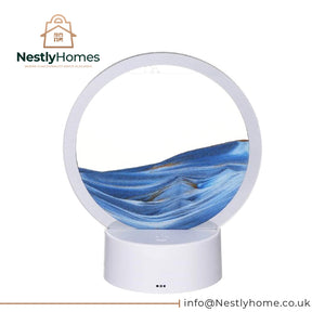 Quicksand Lamp Blue