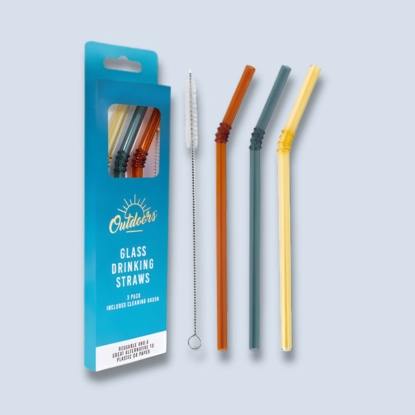Reusable Straw With Brush 4Pc