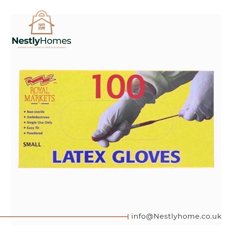 Royal Markets Glove Latex Powdered 100pcs Small