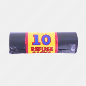 Royal Market Bin Liner Black 10 Bags Pk30 18Cm X 29Cm X 39Cm