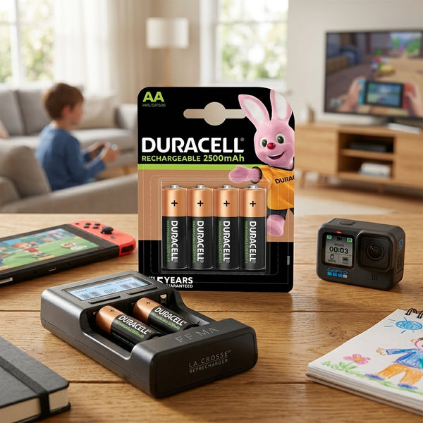 Duracell Rechargeable Aa 2500Mah Batteries