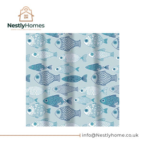 Sabichi Peva Shower Curtain Baby Fish
