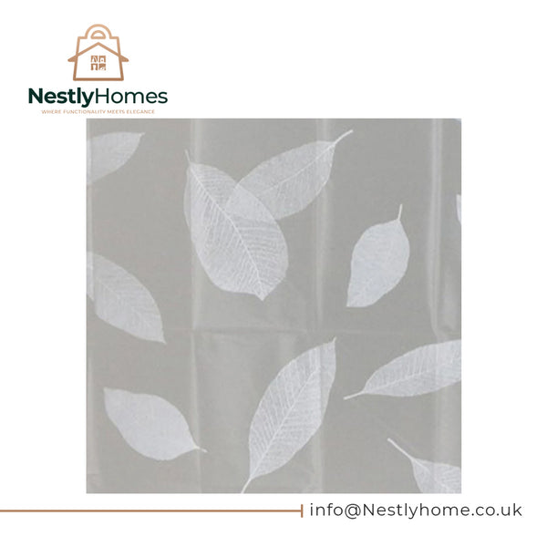Sabichi Peva Shower Curtain Leaves