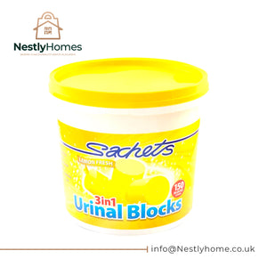 Sachets 3-in-1 Urinal Blocks in Bucket 150s