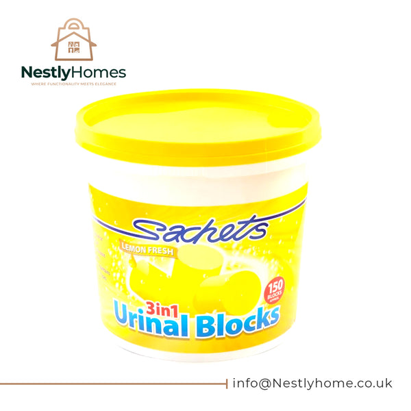 Sachets 3-in-1 Urinal Blocks in Bucket 150s