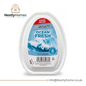Sachets Air Freshener Gel Ocean Fresh