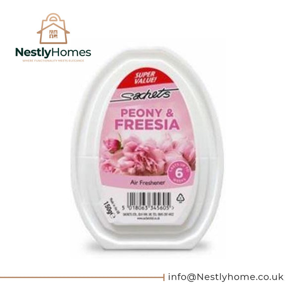 Sachets Air Freshener Gel Pot Peony