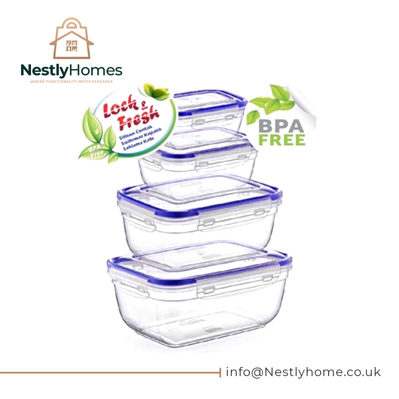 Seal Square Storage 4 Food Box