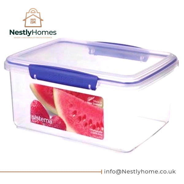 Sistema Clear Rect Food Box 3 Ltr
