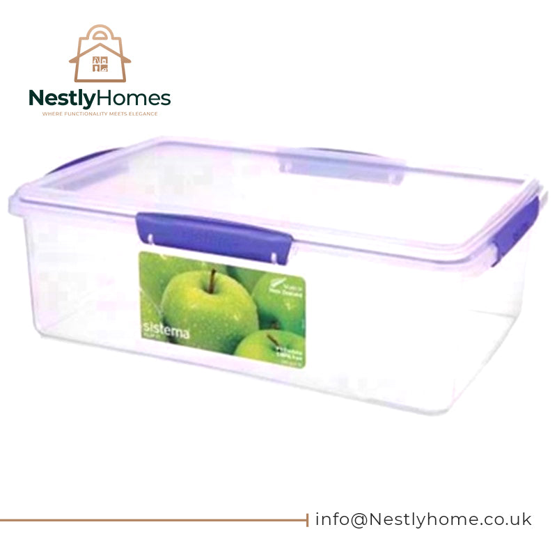 Sistema Clear Rect Food Box 7.5 Ltr