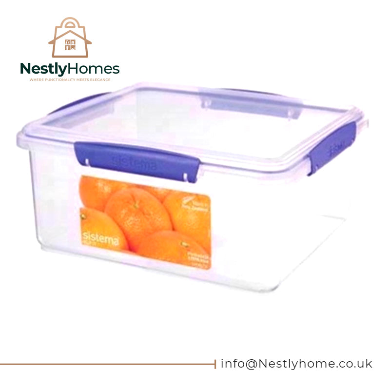 Sistema Clear Sq Food Box 5ltr