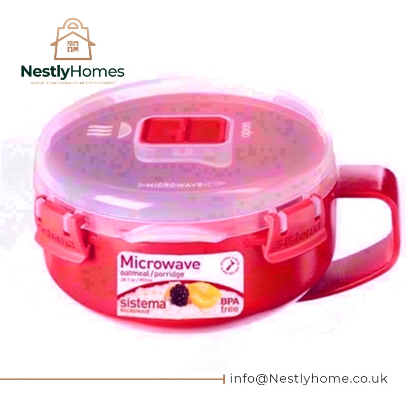 SISTEMA MICROWAVE PORRIDGE BOWL 850ML