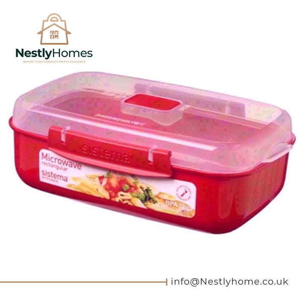 Sistema Microwave Rect Food Box 1.25 Ltr