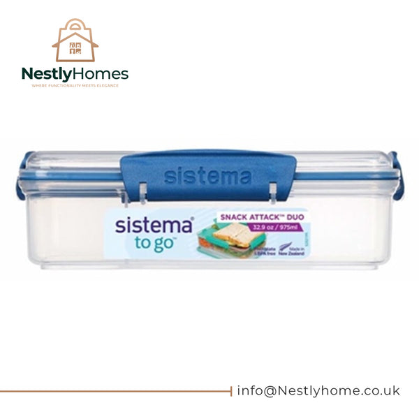 Sistema to Go Duo 975ml Food Box