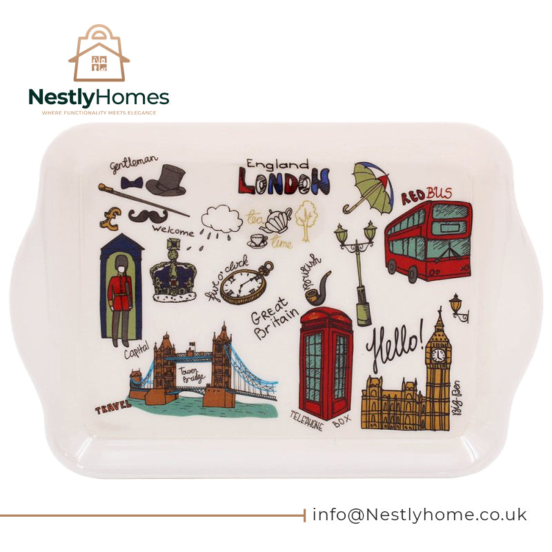 Souvenir London Sketch Small Tray