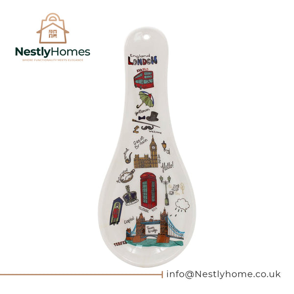 Souvenir London Sketch Spoon Rest